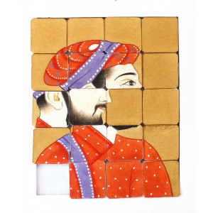 Amjad Ali Talpur, 5 x 6 Inch, Goauche On Wasli, Figurative Painting, AC-AAT-007